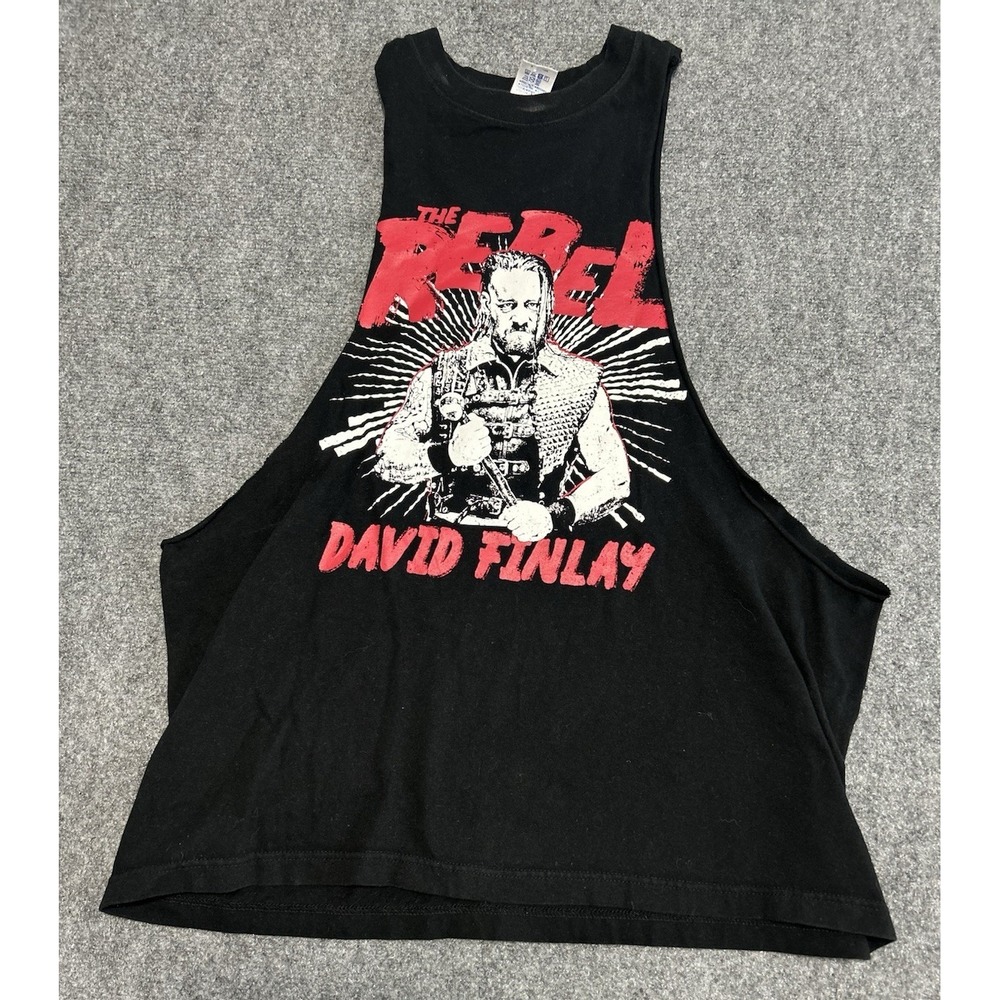 Vintage David Finlay Wresting Muscle Shirt Xl Japan Pro Wrestling Bullet Club